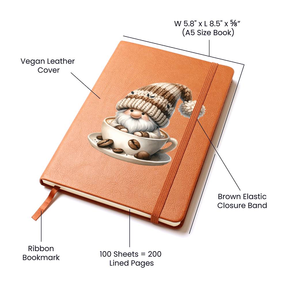 Gnome 1251 - Vegan Leather Journal