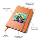 Cute Sea Turtle 002 - Vegan Leather Journal