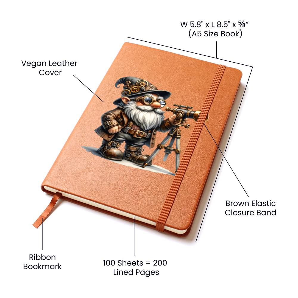 Gnome 0886 - Vegan Leather Journal