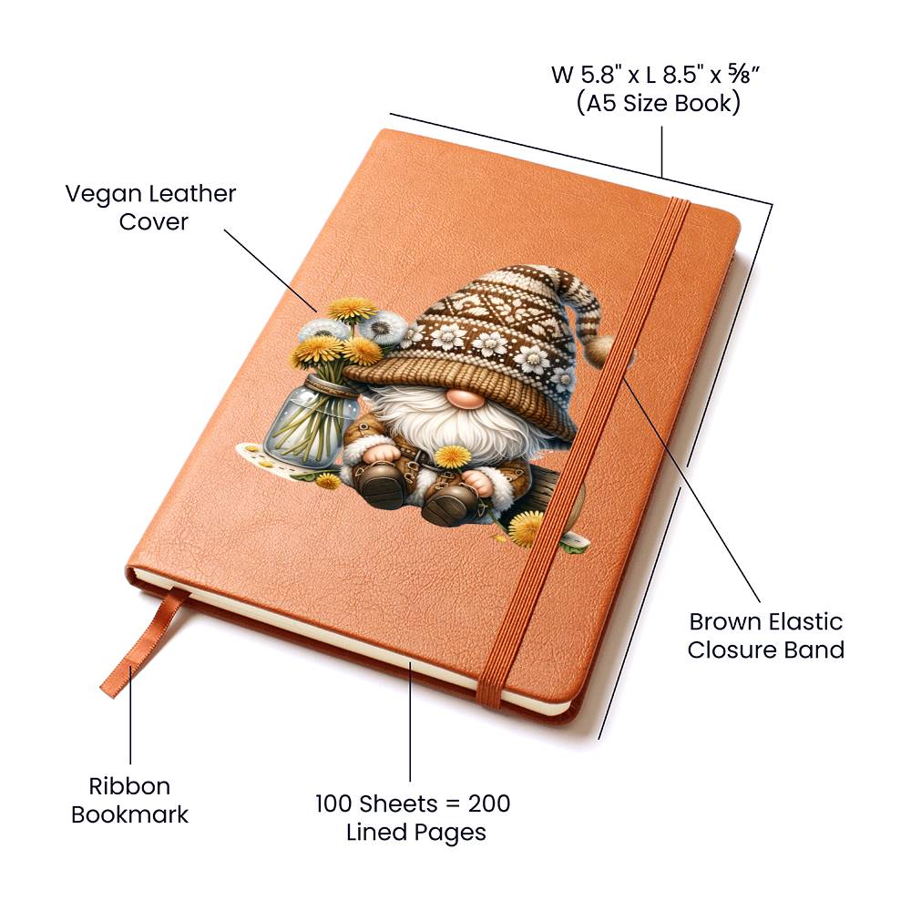 Gnome 0275 - Vegan Leather Journal