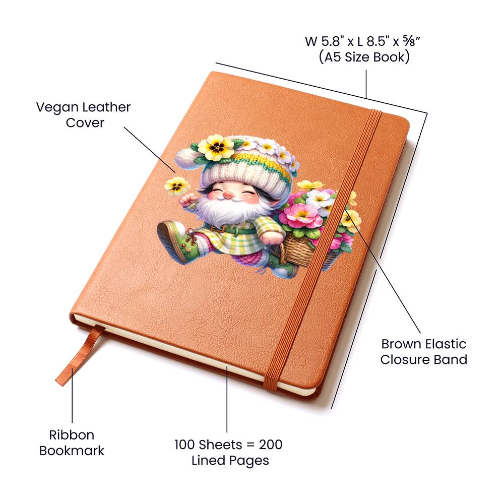 Gnome 0897 - Vegan Leather Journal