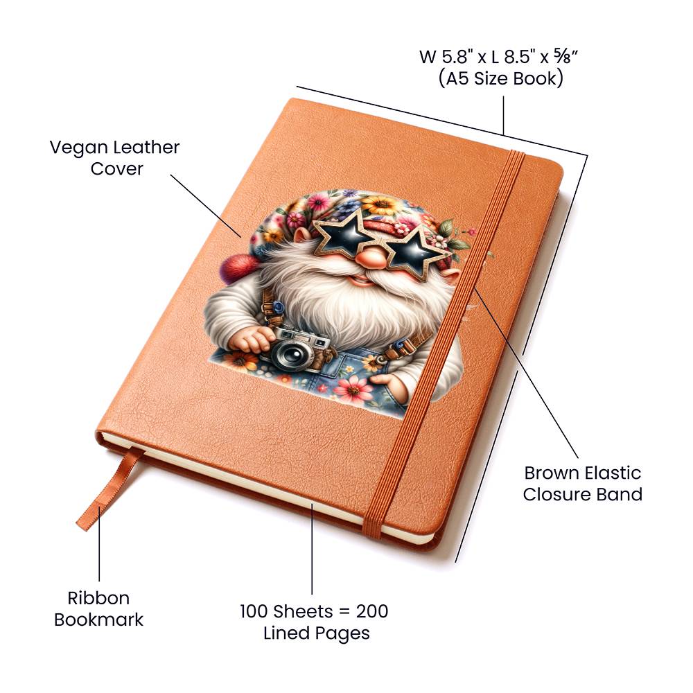 Gnome 0918 - Vegan Leather Journal