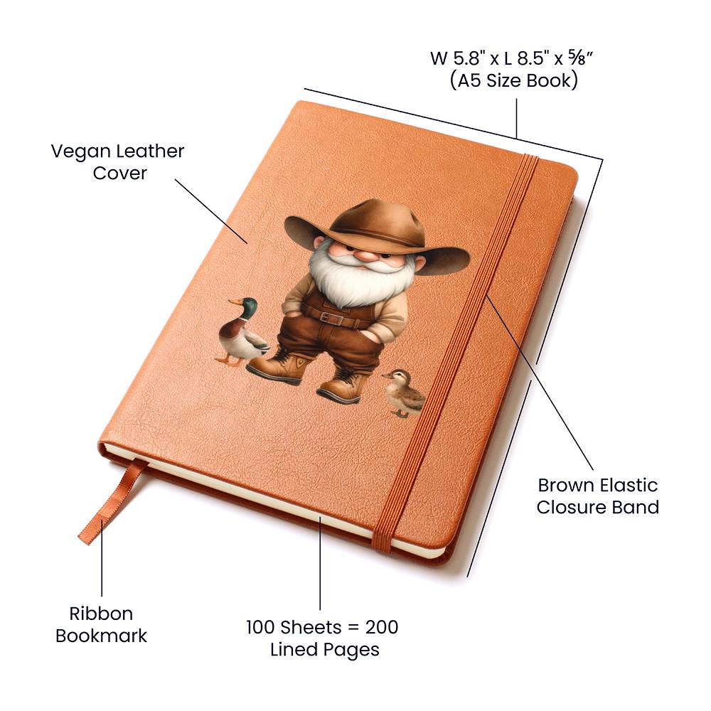 Gnome 0463 - Vegan Leather Journal