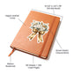 Luxury Wedding Decor Sticker 056 - Vegan Leather Journal