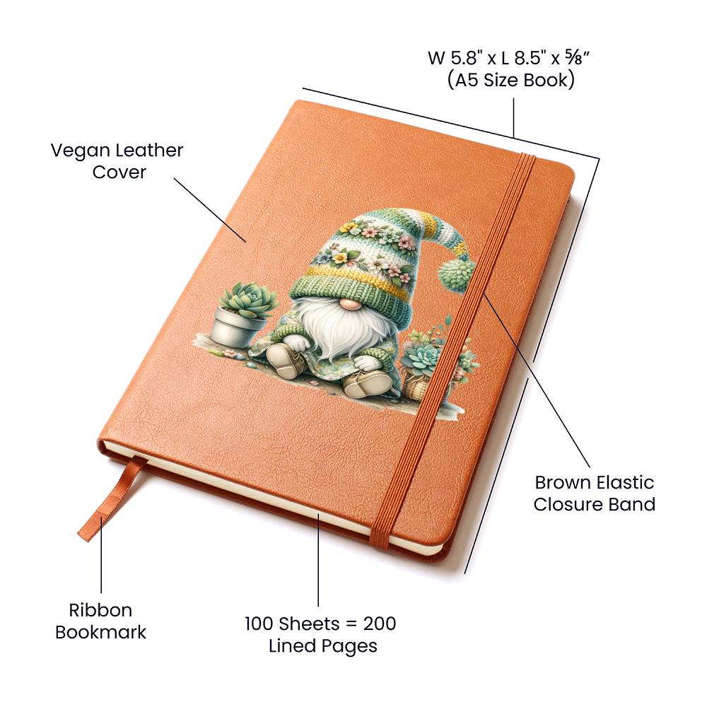 Gnome 0029 - Vegan Leather Journal