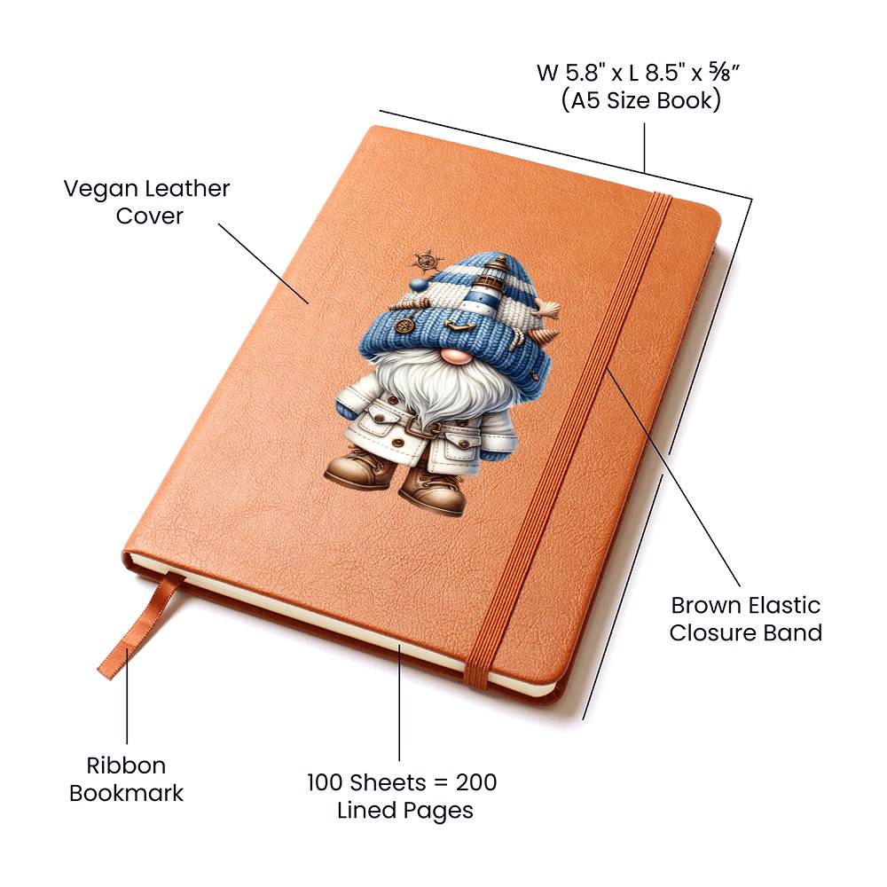 Gnome 0433 - Vegan Leather Journal