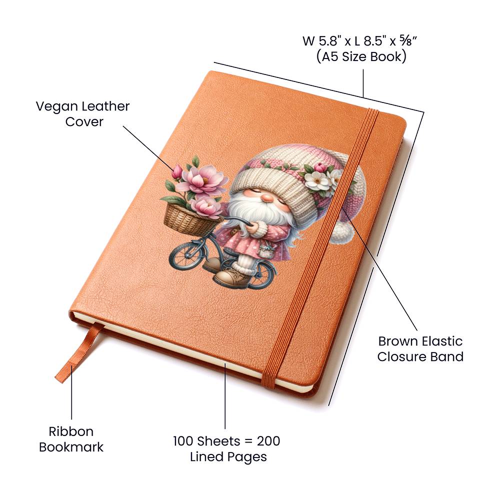 Gnome 0185 - Vegan Leather Journal
