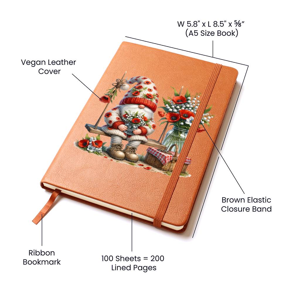 Gnome 0223 - Vegan Leather Journal