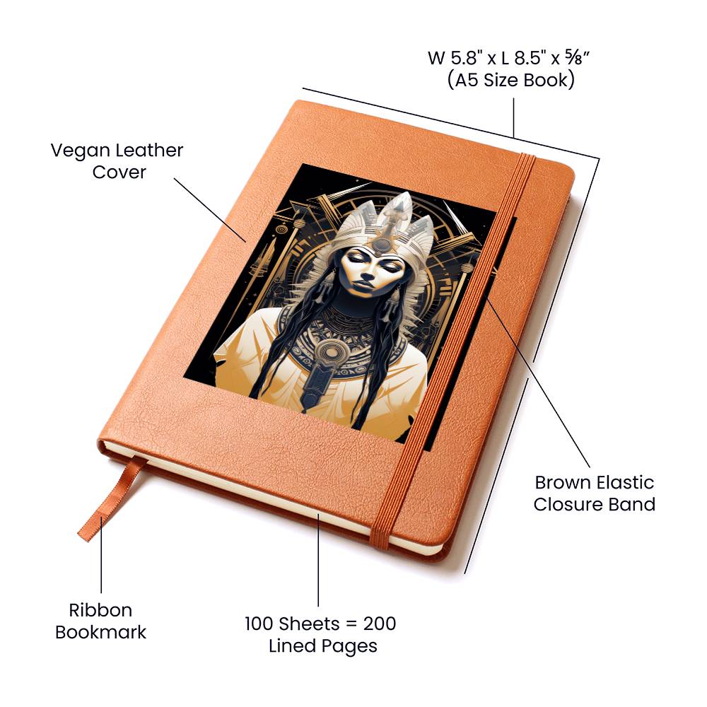 Goddess 051 - Vegan Leather Journal