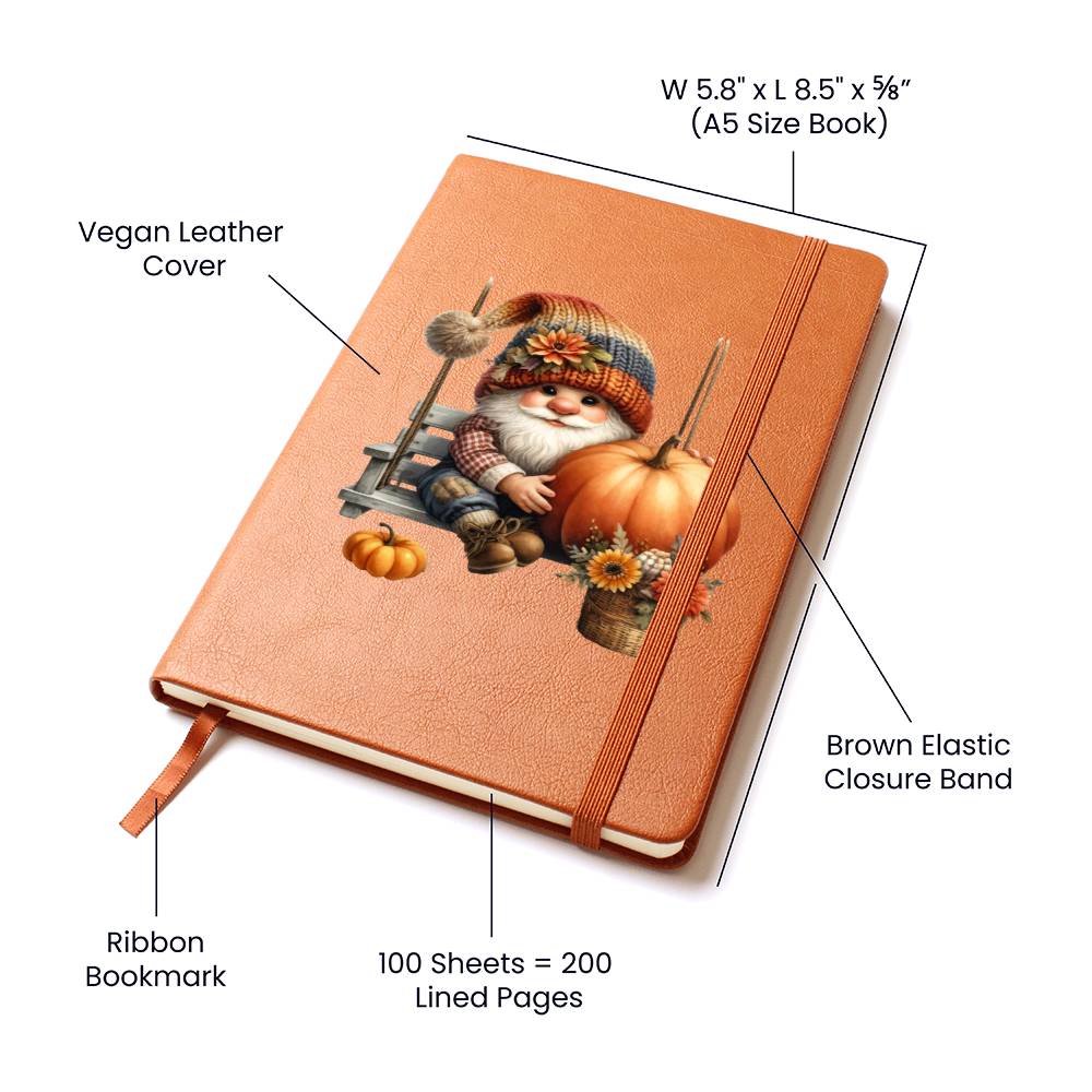Gnome 0613 - Vegan Leather Journal