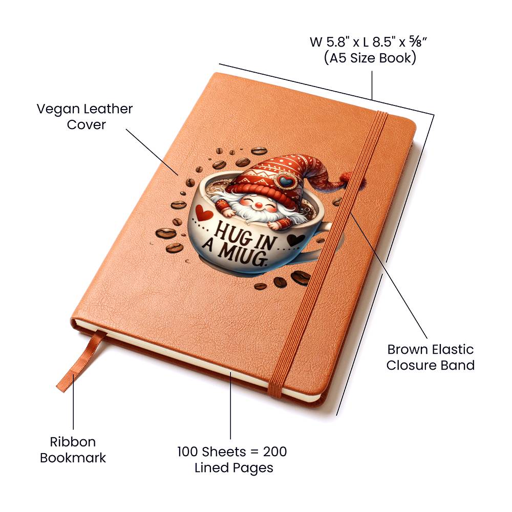 Gnome 1260 - Vegan Leather Journal