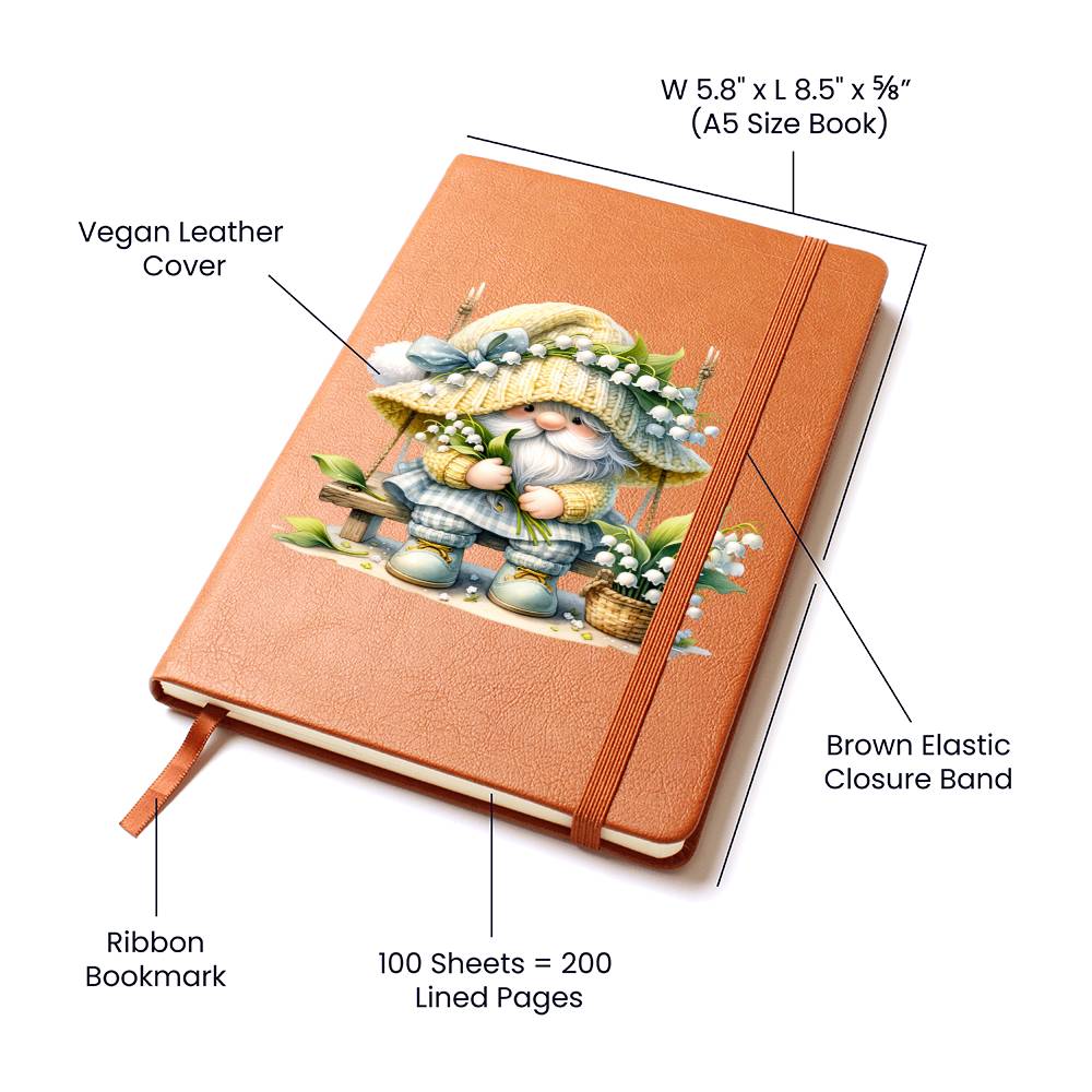Gnome 0929 - Vegan Leather Journal