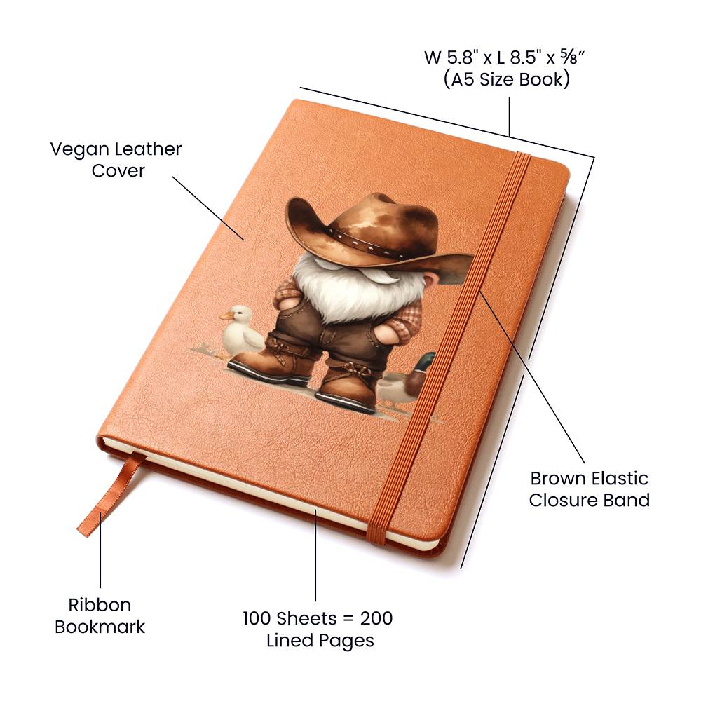 Gnome 0449 - Vegan Leather Journal