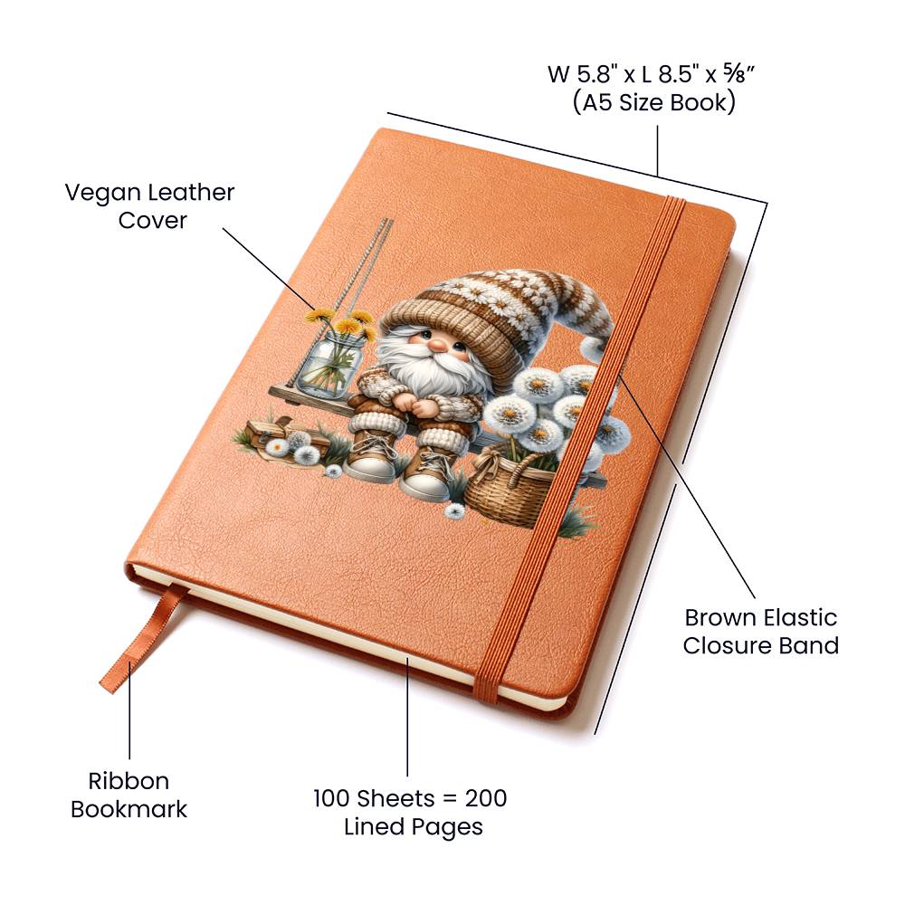 Gnome 0342 - Vegan Leather Journal