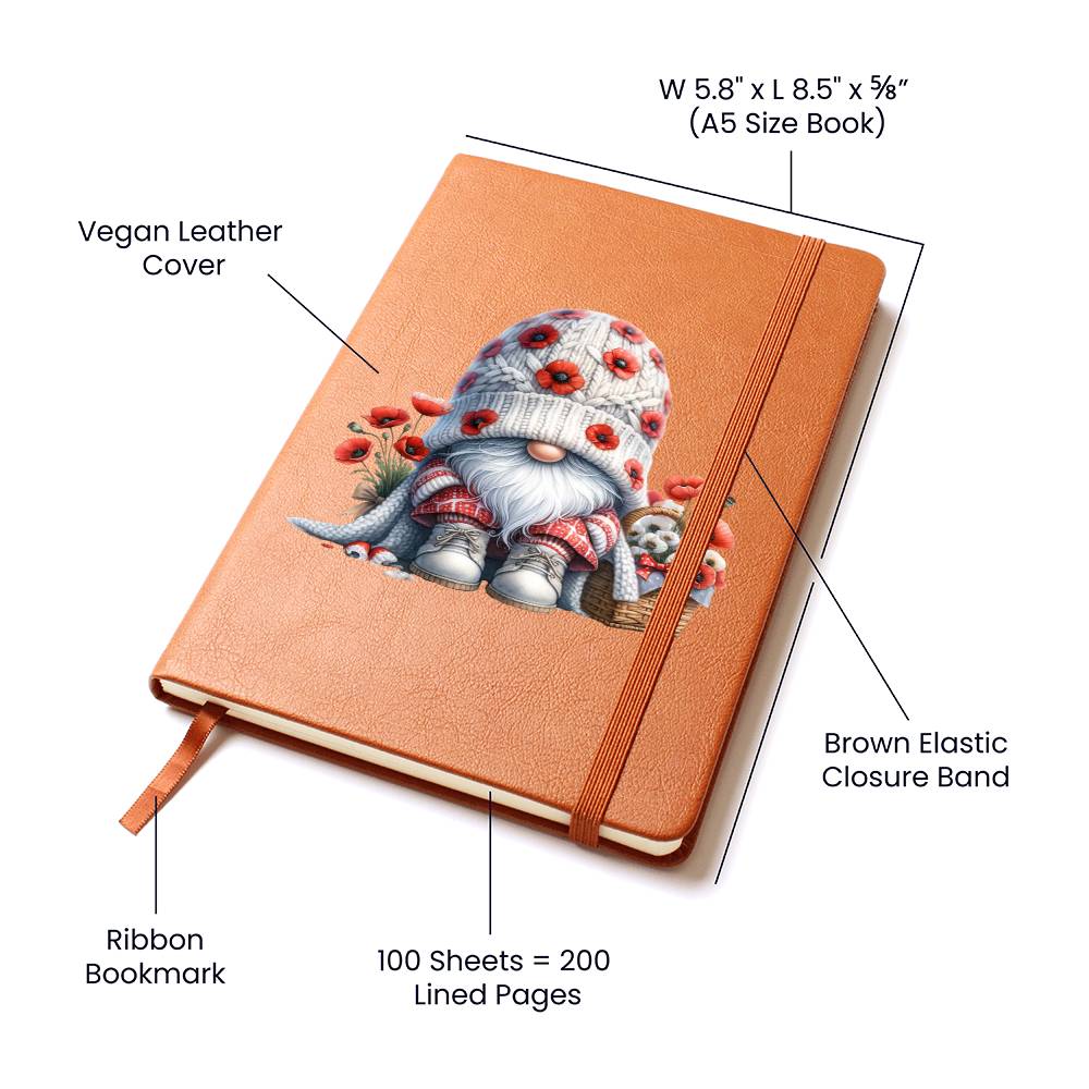 Gnome 0008 - Vegan Leather Journal