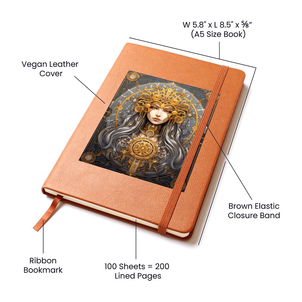 Goddess 067 - Vegan Leather Journal