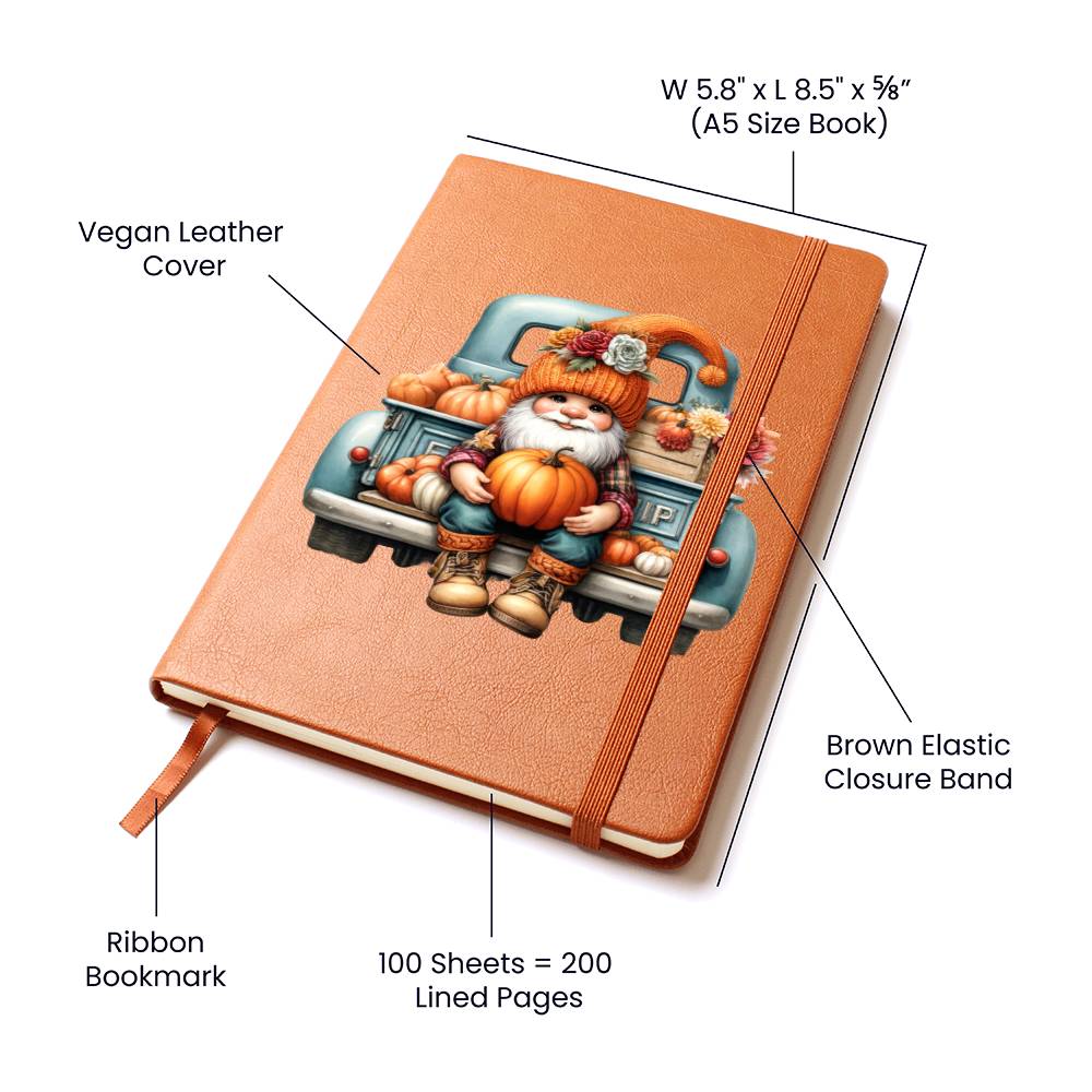 Gnome 0655 - Vegan Leather Journal