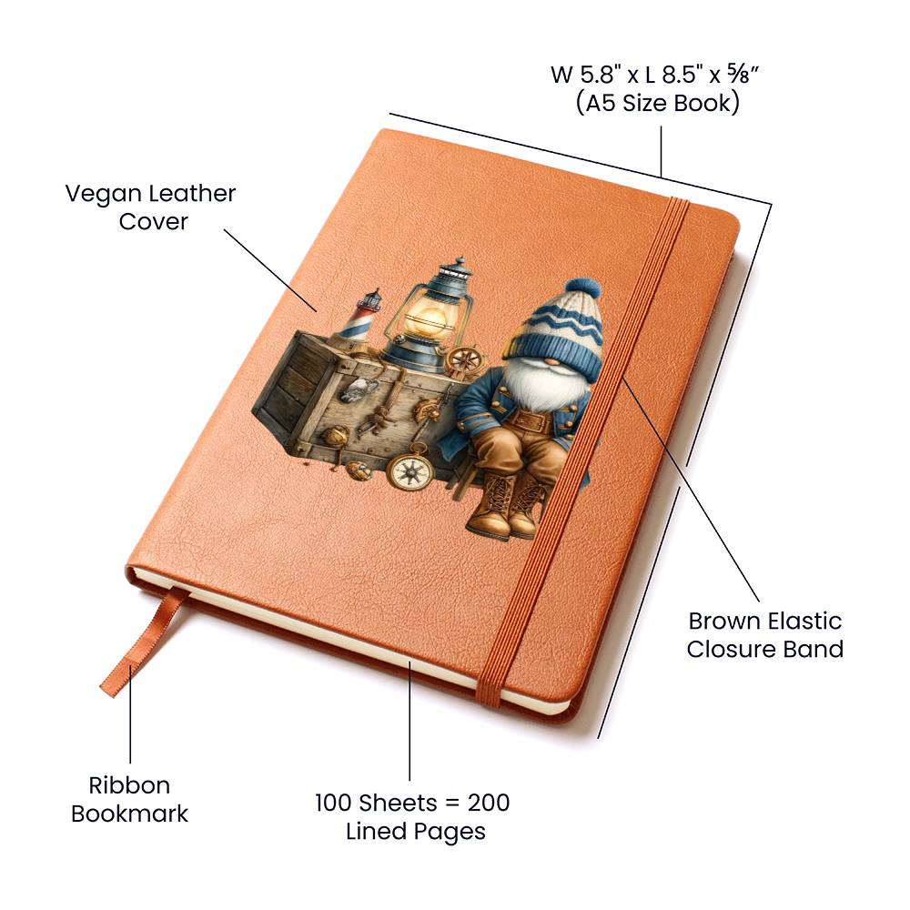 Gnome 0533 - Vegan Leather Journal