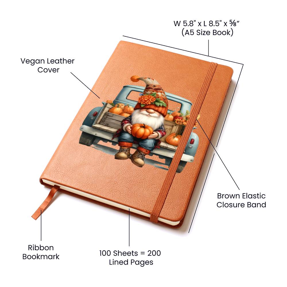 Gnome 0653 - Vegan Leather Journal
