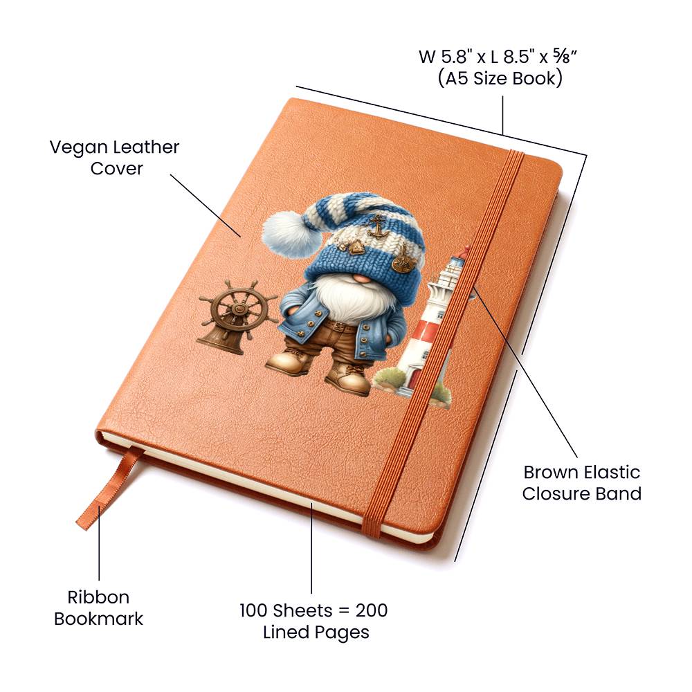 Gnome 0467 - Vegan Leather Journal