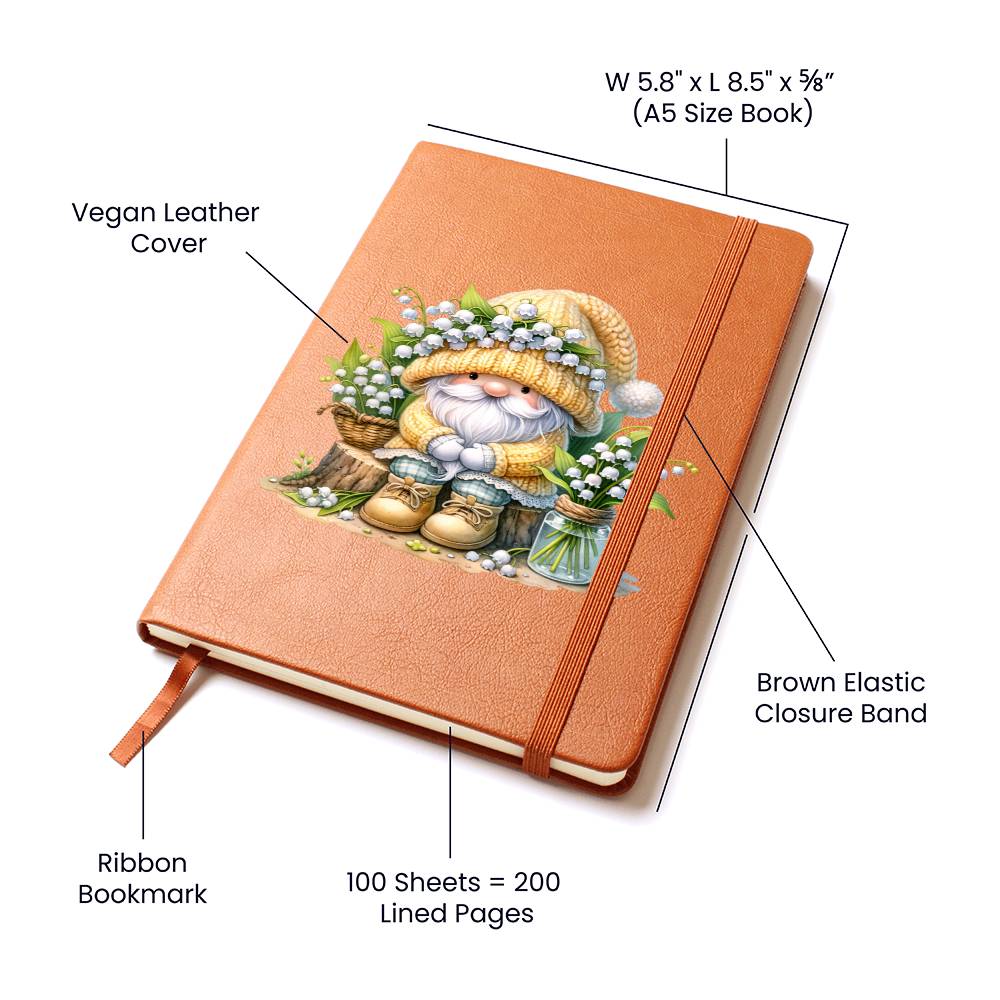 Gnome 0907 - Vegan Leather Journal