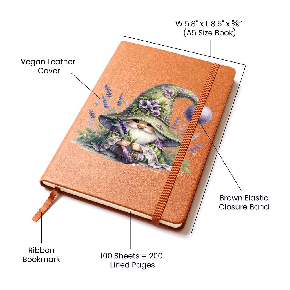 Gnome 0847 - Vegan Leather Journal
