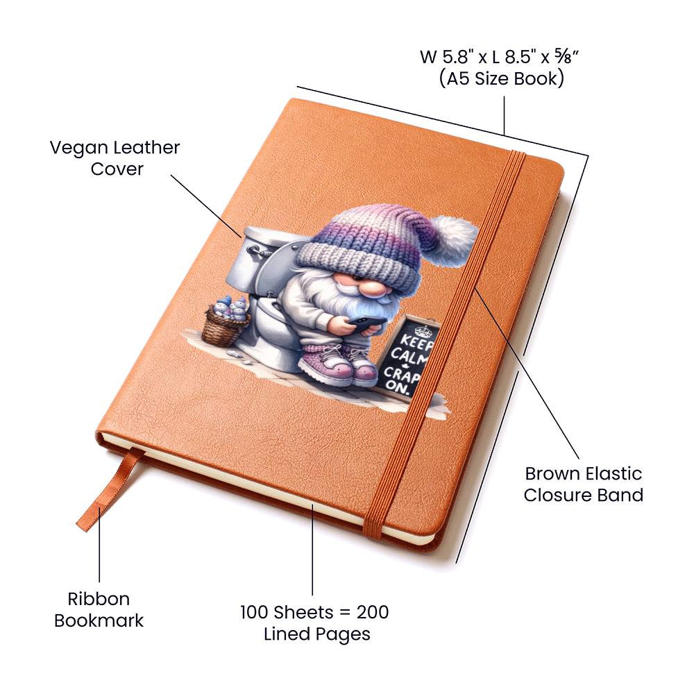 Gnome 0708 - Vegan Leather Journal