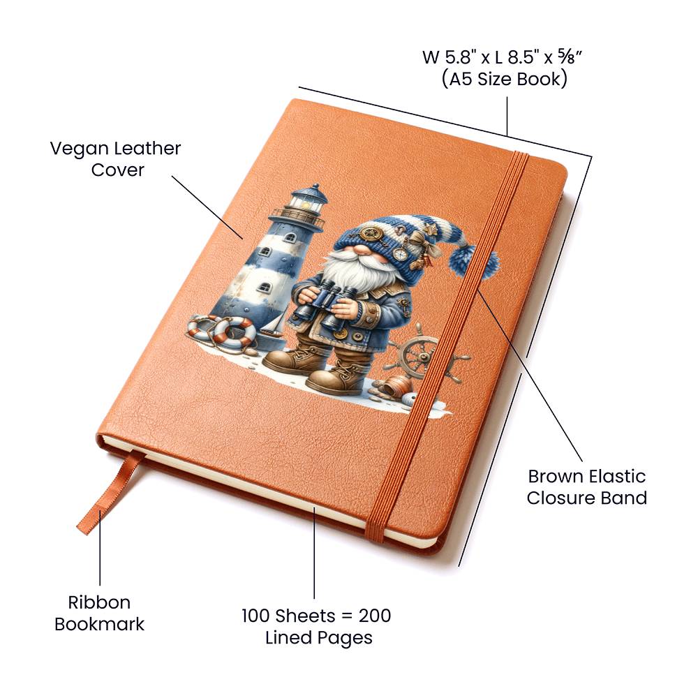 Gnome 0787 - Vegan Leather Journal