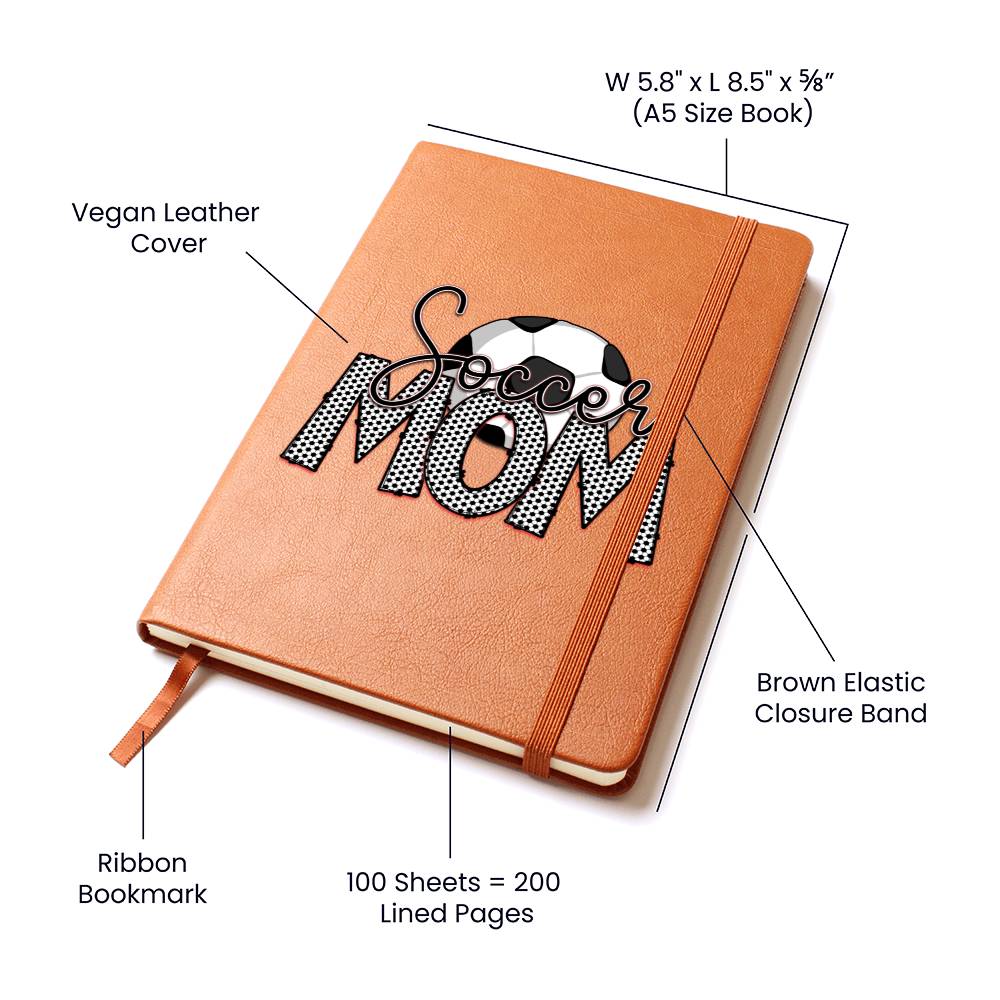 Soccer Mom v2 - Vegan Leather Journal
