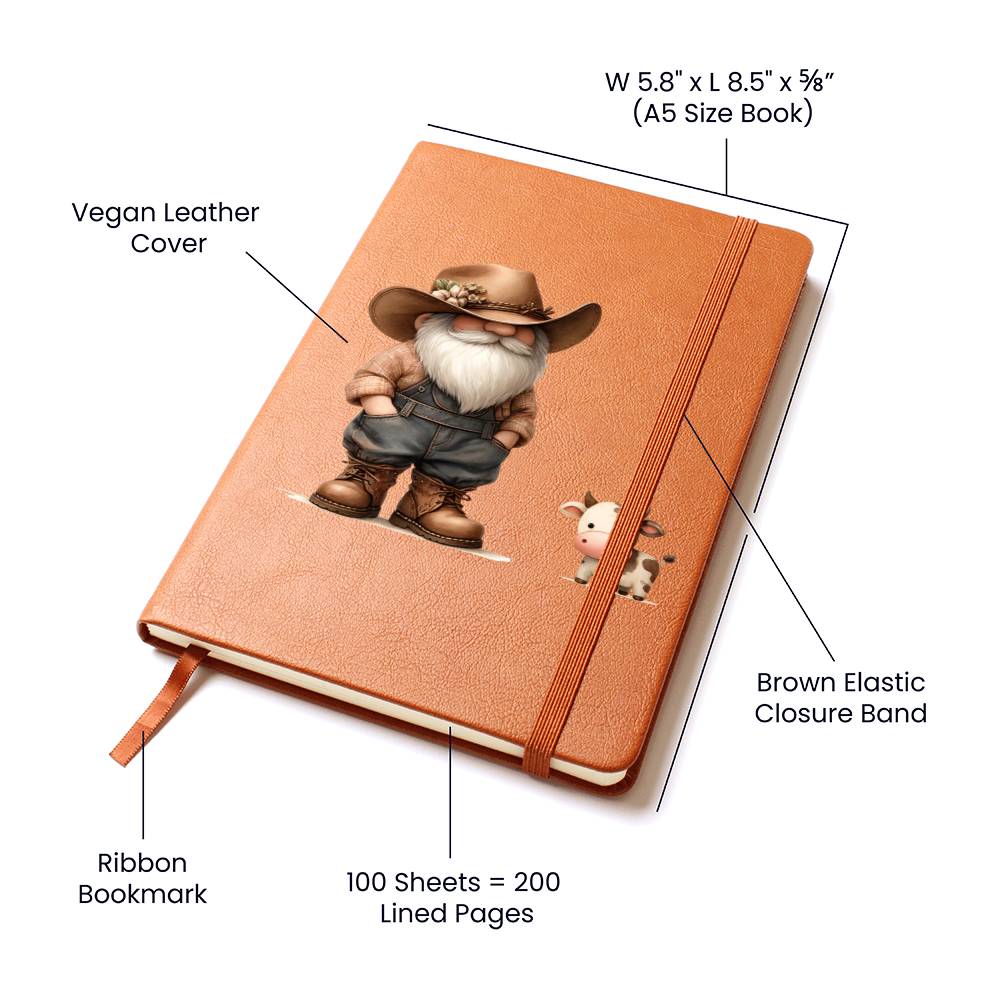 Gnome 0482 - Vegan Leather Journal