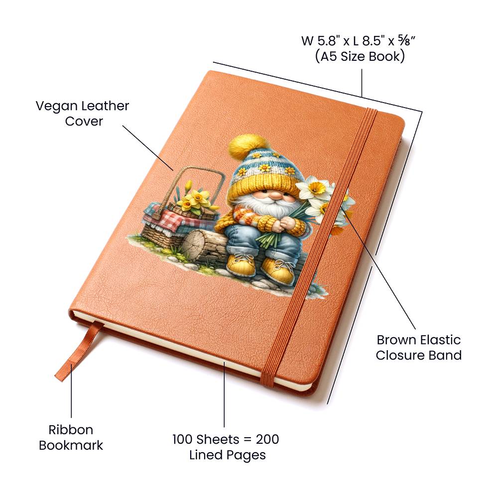 Gnome 0328 - Vegan Leather Journal