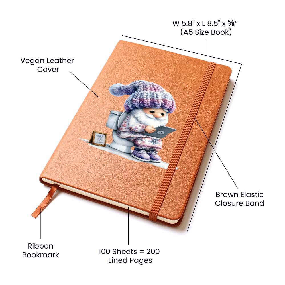 Gnome 0713 - Vegan Leather Journal