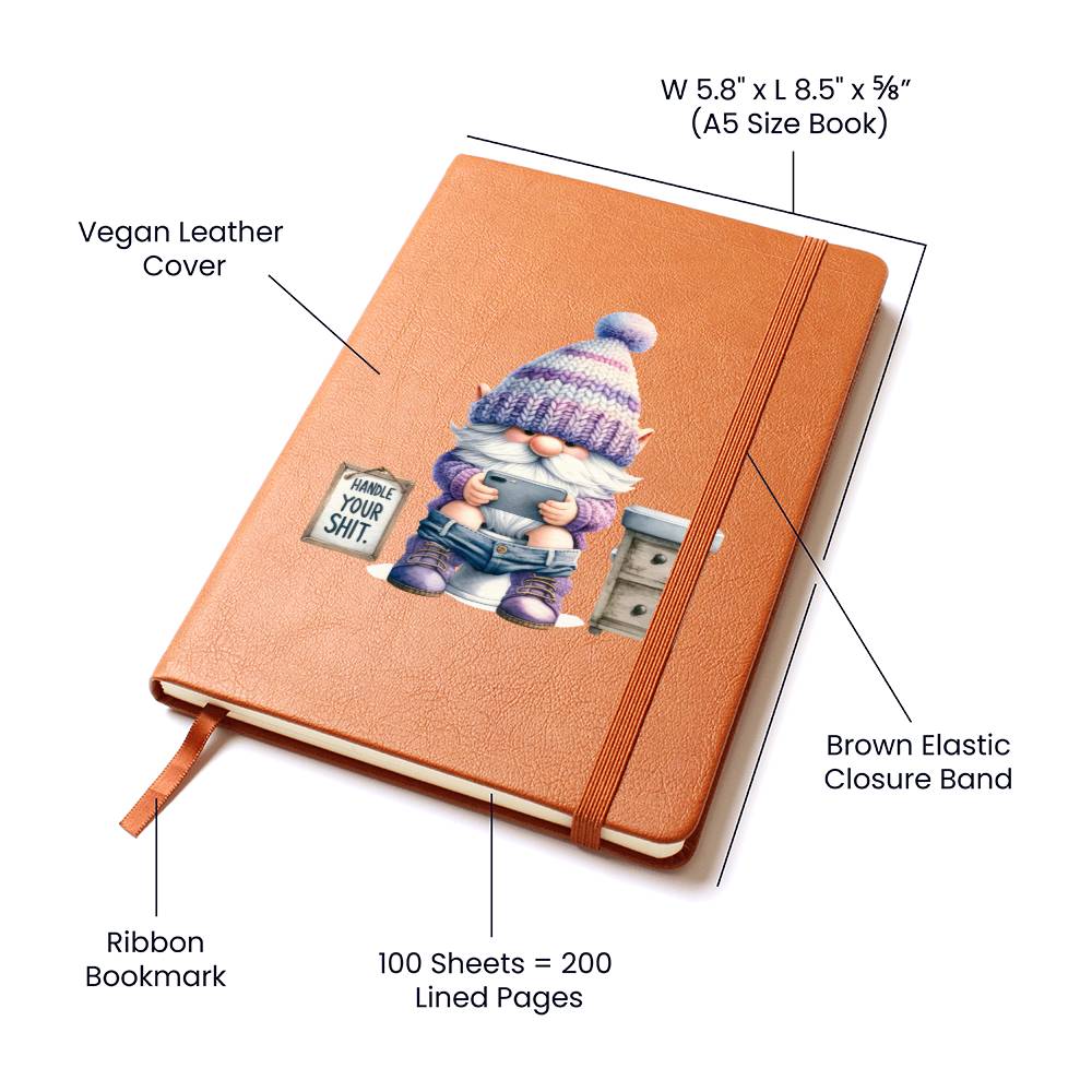 Gnome 0745 - Vegan Leather Journal