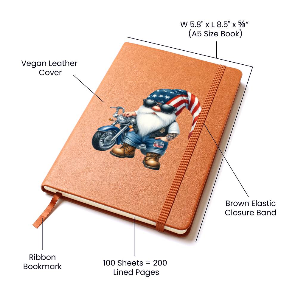 Gnome 0587 - Vegan Leather Journal