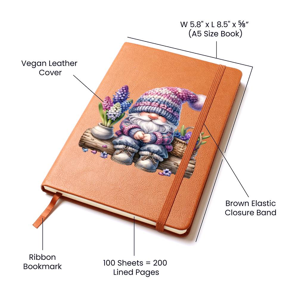 Gnome 1293 - Vegan Leather Journal