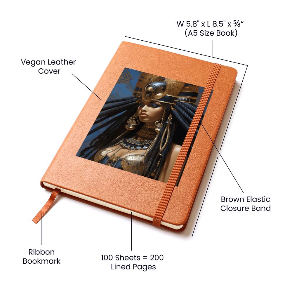 Goddess 087 - Vegan Leather Journal