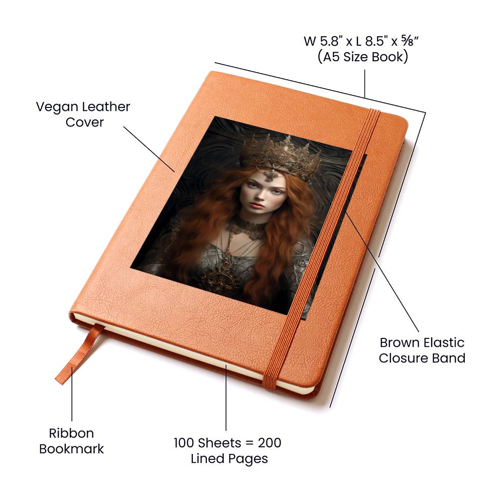 Goddess 093 - Vegan Leather Journal