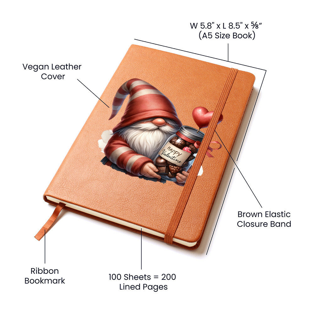Gnome 0145 - Vegan Leather Journal