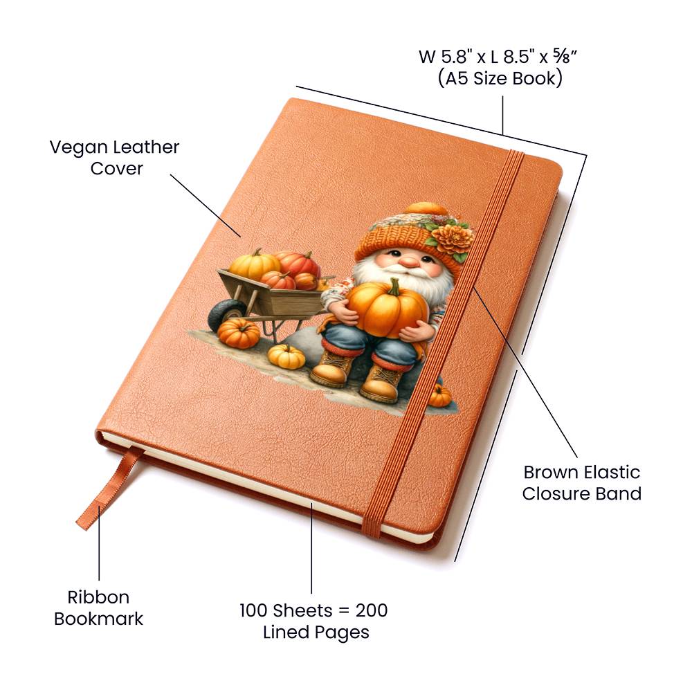 Gnome 0626 - Vegan Leather Journal