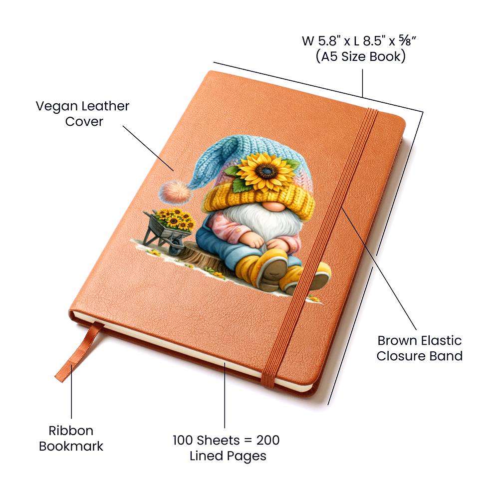 Gnome 0280 - Vegan Leather Journal