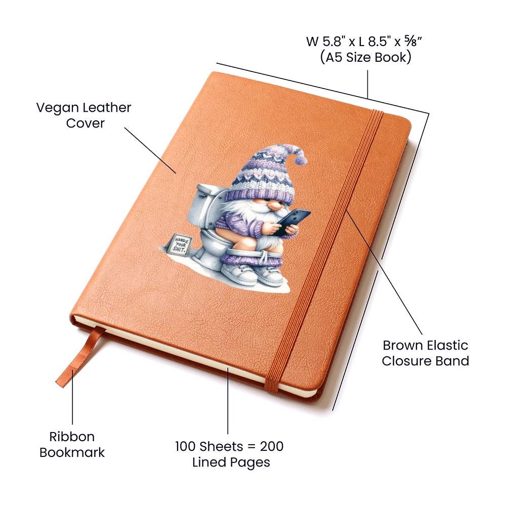Gnome 0692 - Vegan Leather Journal