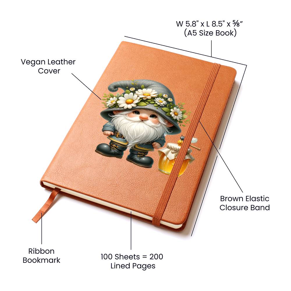 Gnome 0326 - Vegan Leather Journal