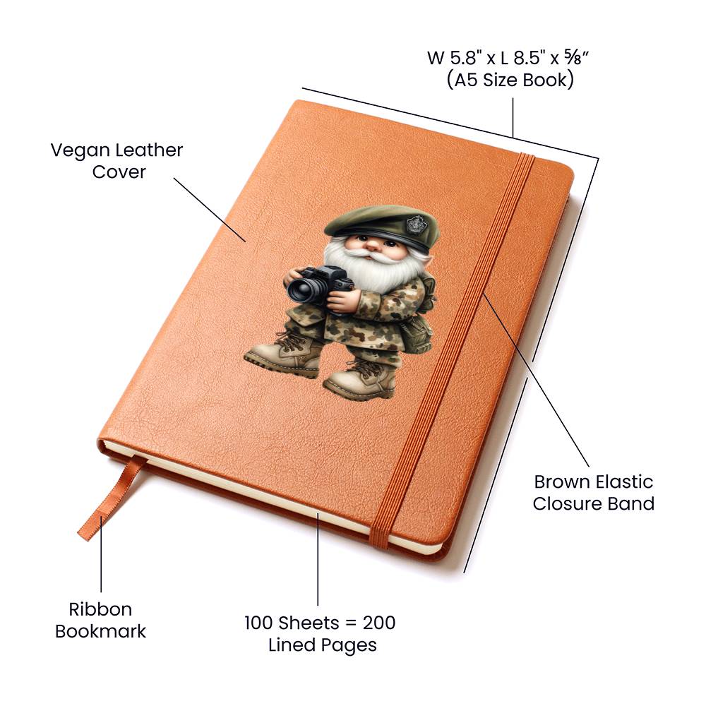 Gnome 0947 - Vegan Leather Journal