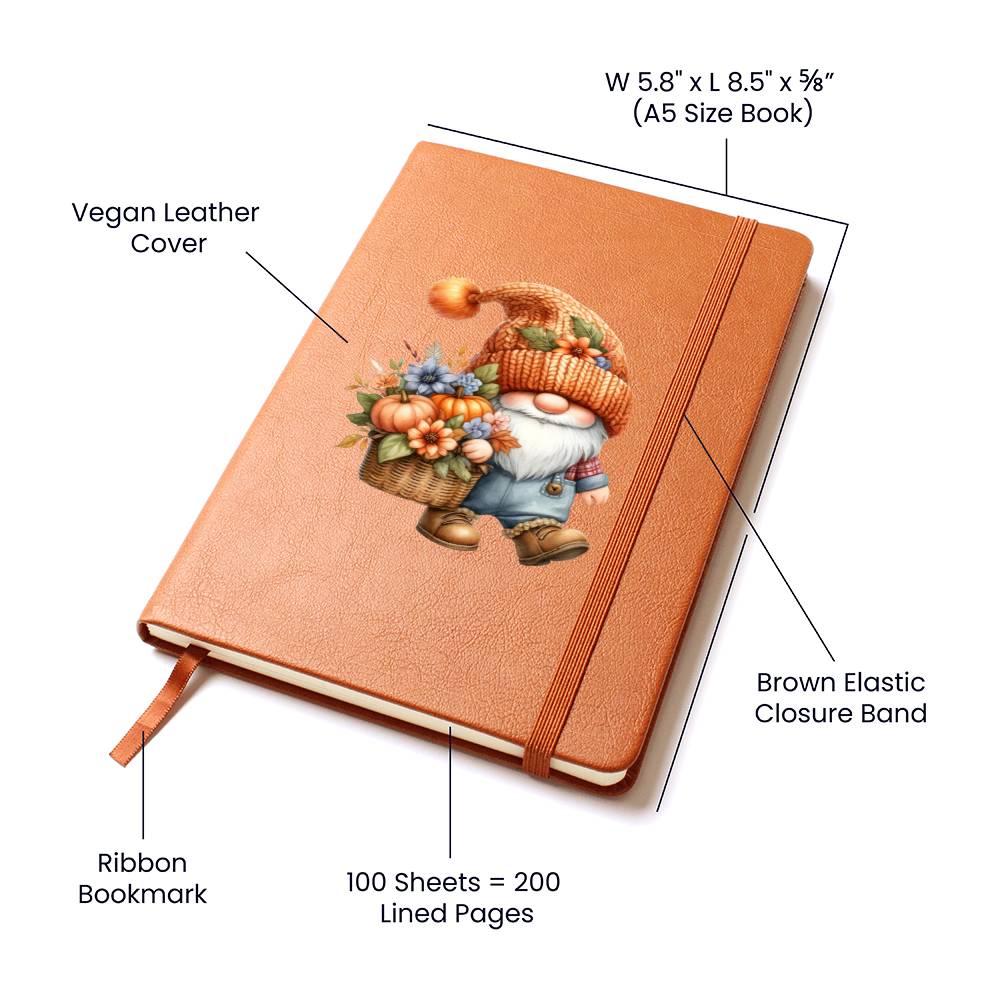 Gnome 0616 - Vegan Leather Journal