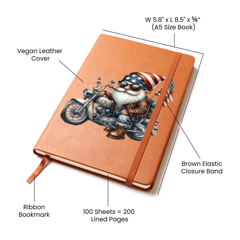 Gnome 0589 - Vegan Leather Journal