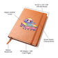Cute Back to School Sticker 064 - Vegan Leather Journal