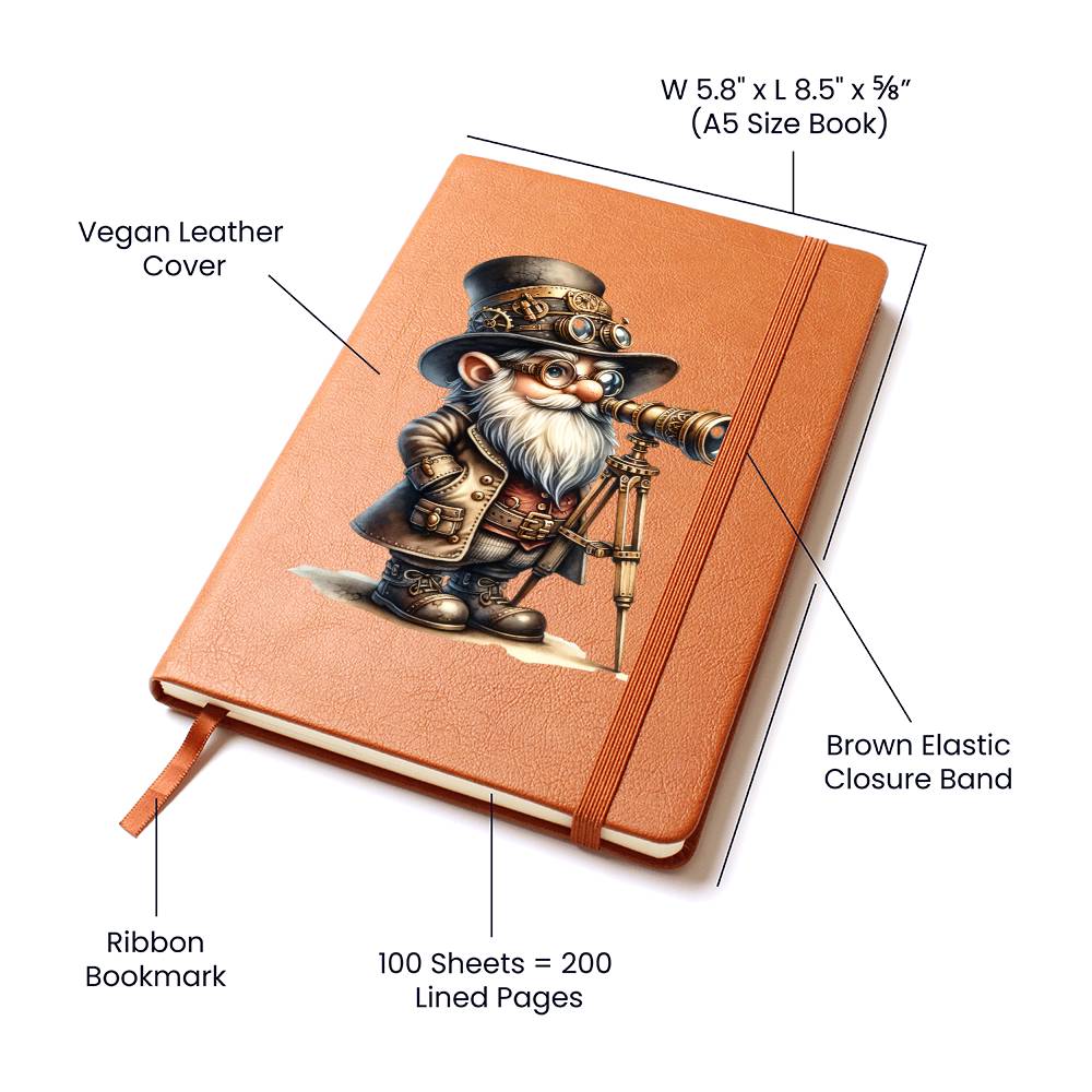 Gnome 1147 - Vegan Leather Journal