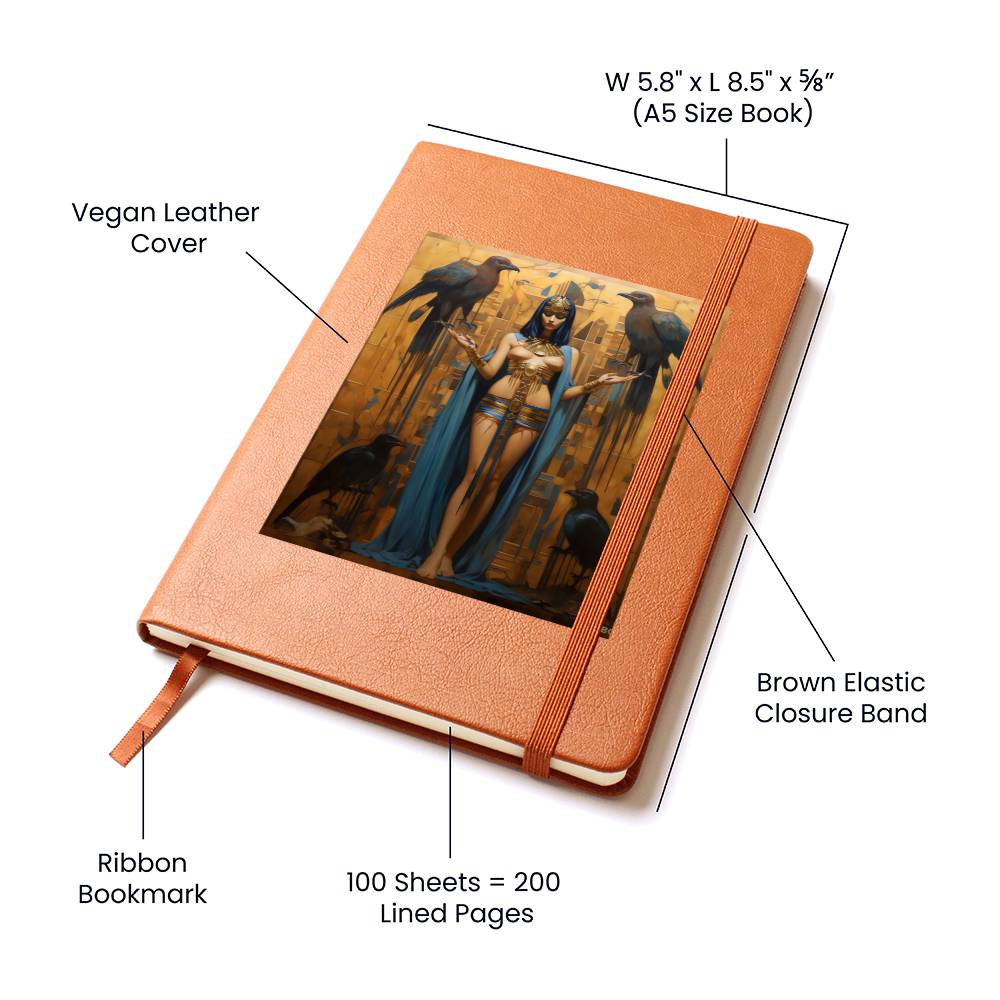 Goddess 075 - Vegan Leather Journal