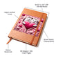 Valentine's Day Cat And Zipper 011 - Vegan Leather Journal