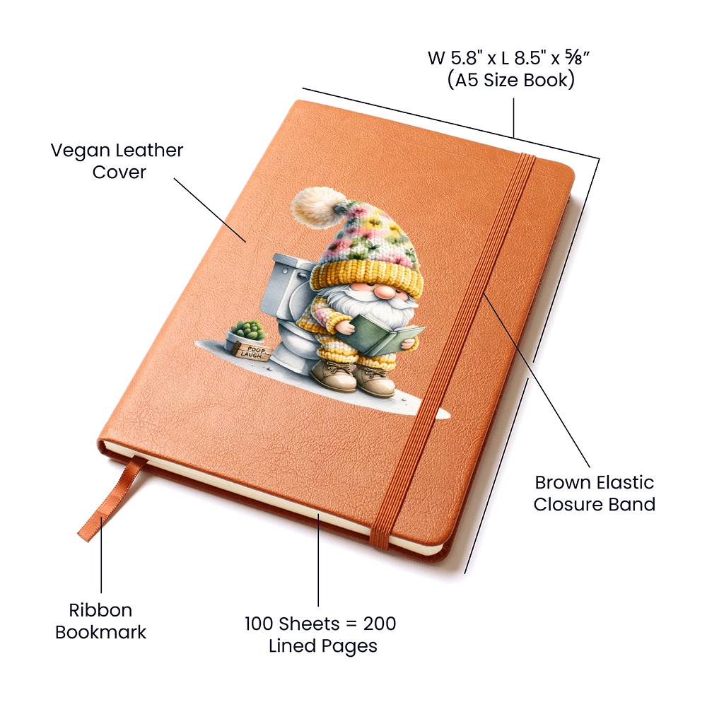 Gnome 1069 - Vegan Leather Journal